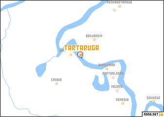 map of Tartaruga