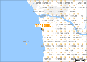 map of Tartomil