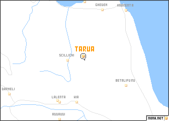 map of Tarua