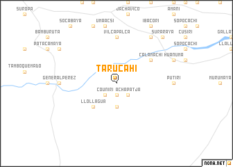 map of Tarucahi