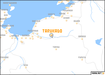 map of Tarukado