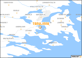 map of Tarulinna