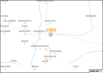 map of Ţarz