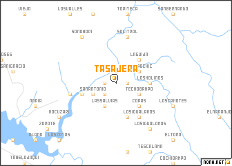 map of Tasajera