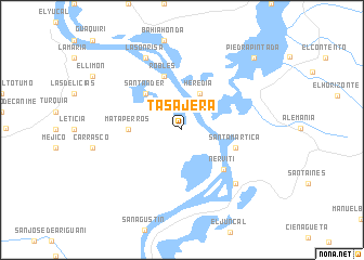 map of Tasajera