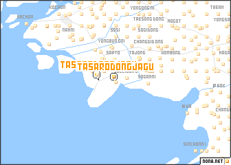 map of Tasa-rodongjagu