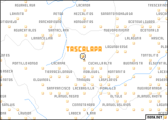 map of Tascalapa