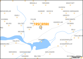 map of Taşçanak