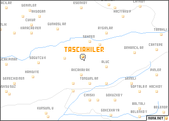 map of Taşçıahiler