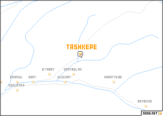 map of Tash-Kepe