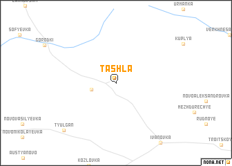 map of Tashla