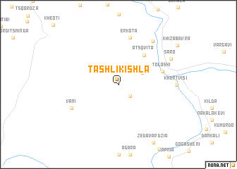 map of Tashli-Kishla