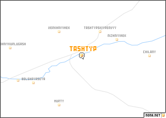 map of Tashtyp