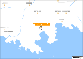 map of Tasikmadu