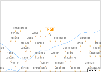 map of Tasin