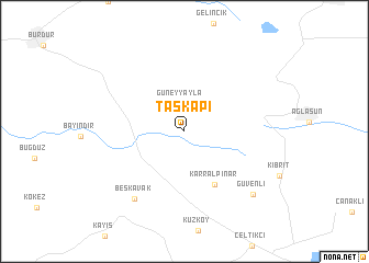 map of Taşkapı