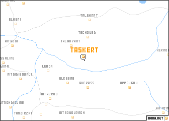 map of Taskert