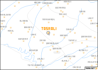 map of Tasmalı