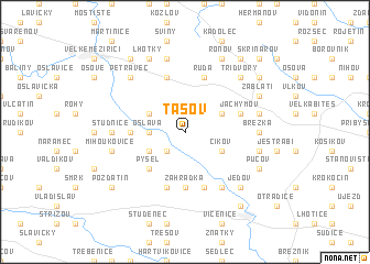 map of Tasov
