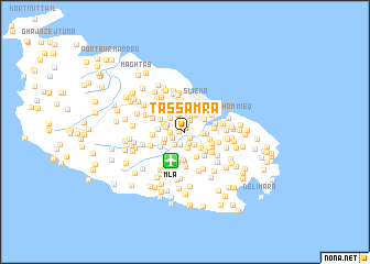 map of Tas-Samra