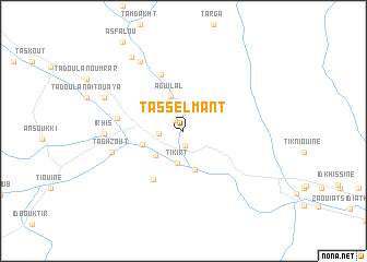 map of Tasselmant