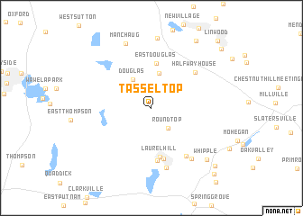 map of Tasseltop