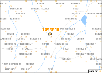 map of Tassena