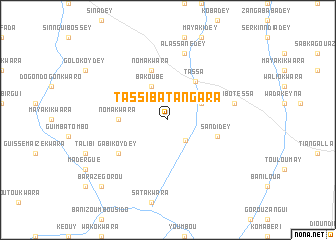 map of Tassiba Tangara