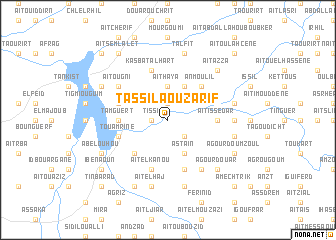 map of Tassila Ouzarif