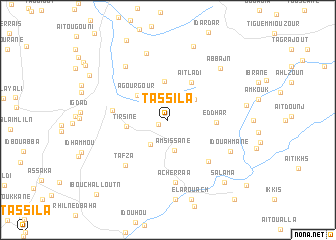 map of Tassila