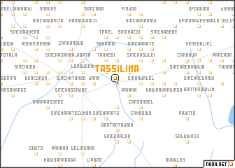 map of Tassilimã