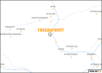 map of Tassoufannt