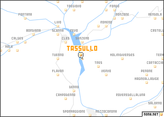 map of Tassullo