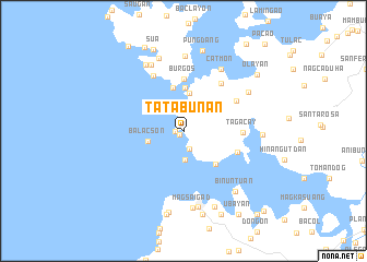 map of Tatabunan