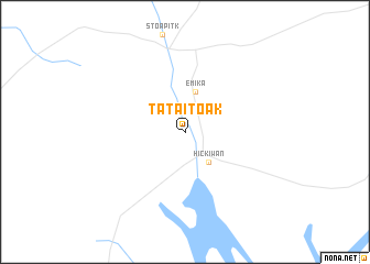 map of Tatai Toak