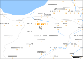 map of Tatarlı
