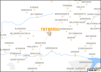 map of Tatarniki