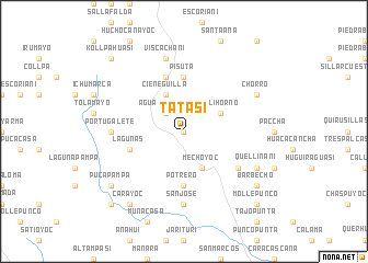 map of Tatasi