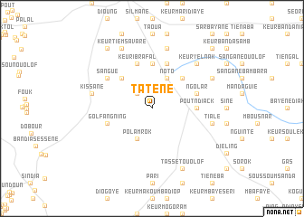 map of Tatène