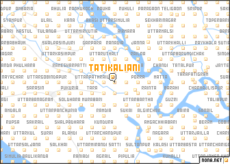 map of Tātikaliāni