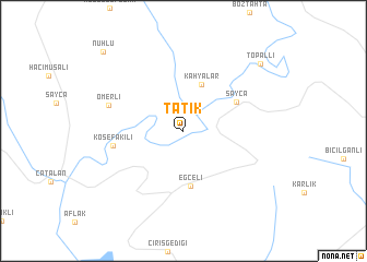 map of Tatık