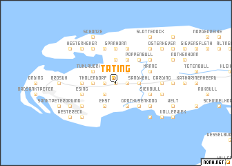 map of Tating