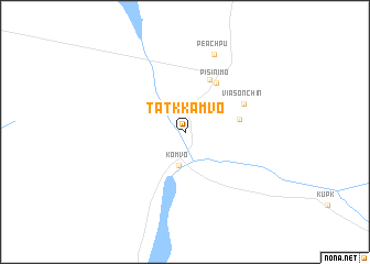 map of Tatk Kam Vo