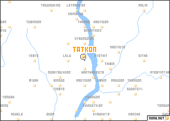 map of Tatkon
