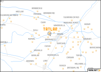 map of Tatlar