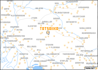 map of Tatsaíika