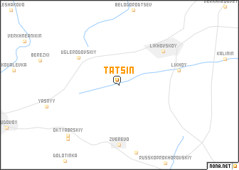 map of Tatsin