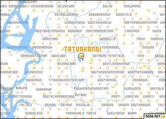 map of Tātuākāndi