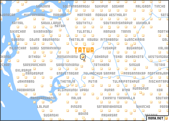 map of Tātua