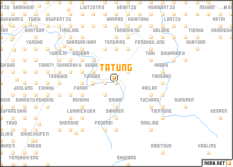 map of Ta-tung